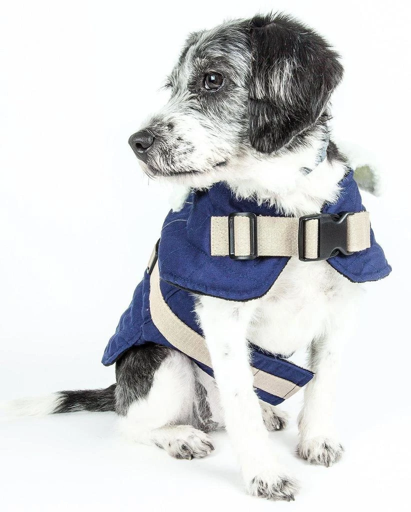 Touchdog Touchdog  Original Sherpa-Bark Designer Fashion Dog Coat 4