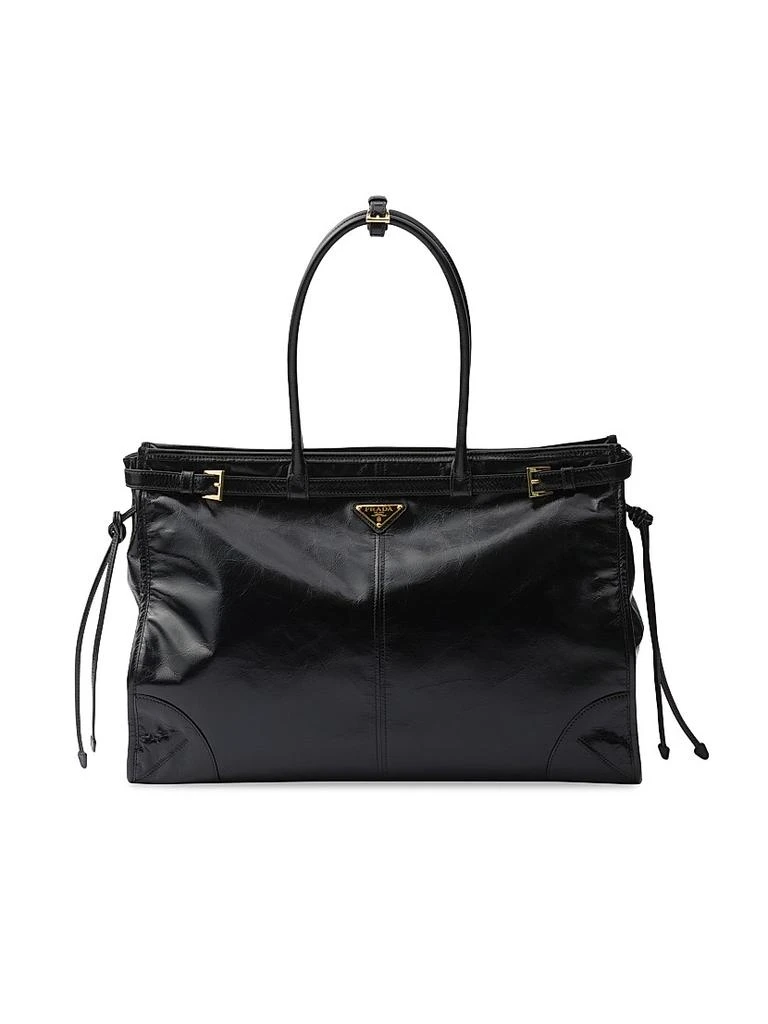 Prada Bonnie Large Leather Handbag 1