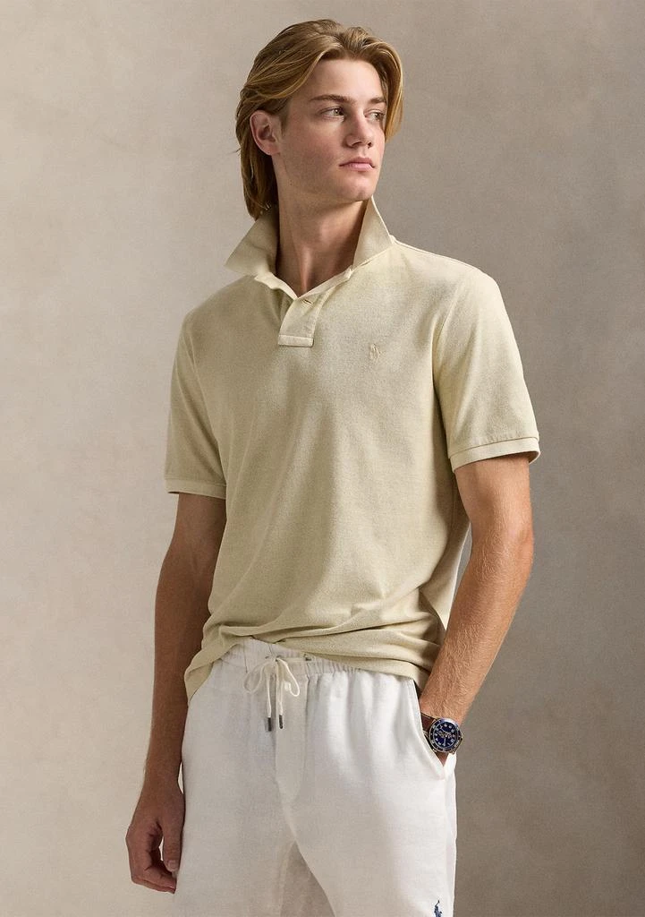 Ralph Lauren Classic Fit Mineral-Dyed Mesh Polo Shirt