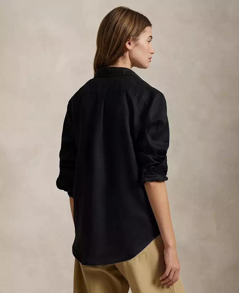 Ralph Lauren Women's Classic-Fit 100% Linen Shirt 2