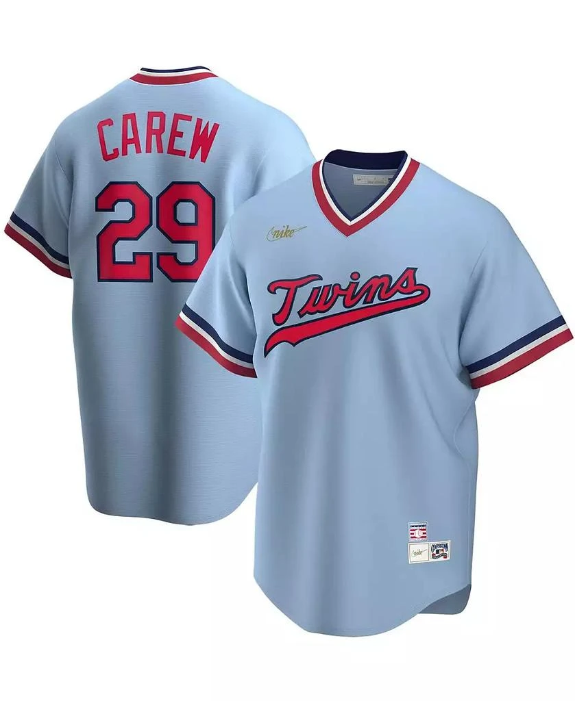NIKE Men's Rod Carew Minnesota Twins Coop Player Replica Jersey 1