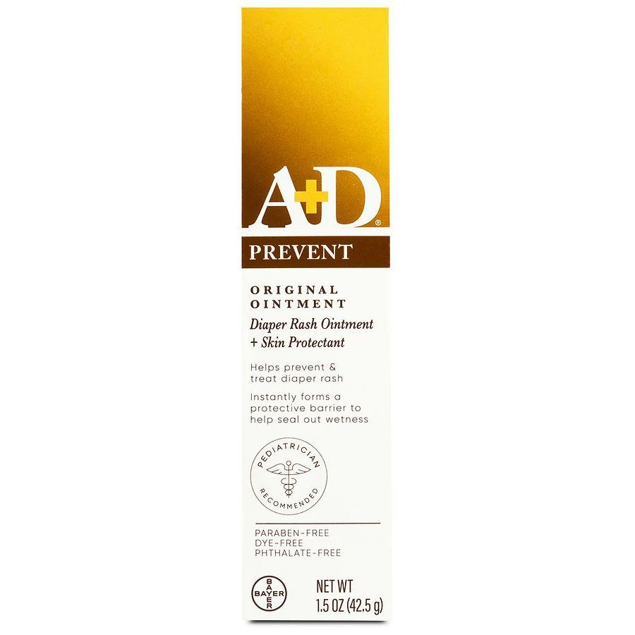 A+D Original Diaper Rash + Skin Protectant Ointment 1