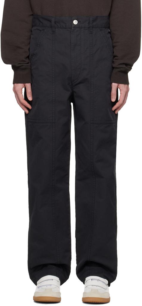 Shop Black Leonel Trousers on Sale at BeyondStyle – Get 80