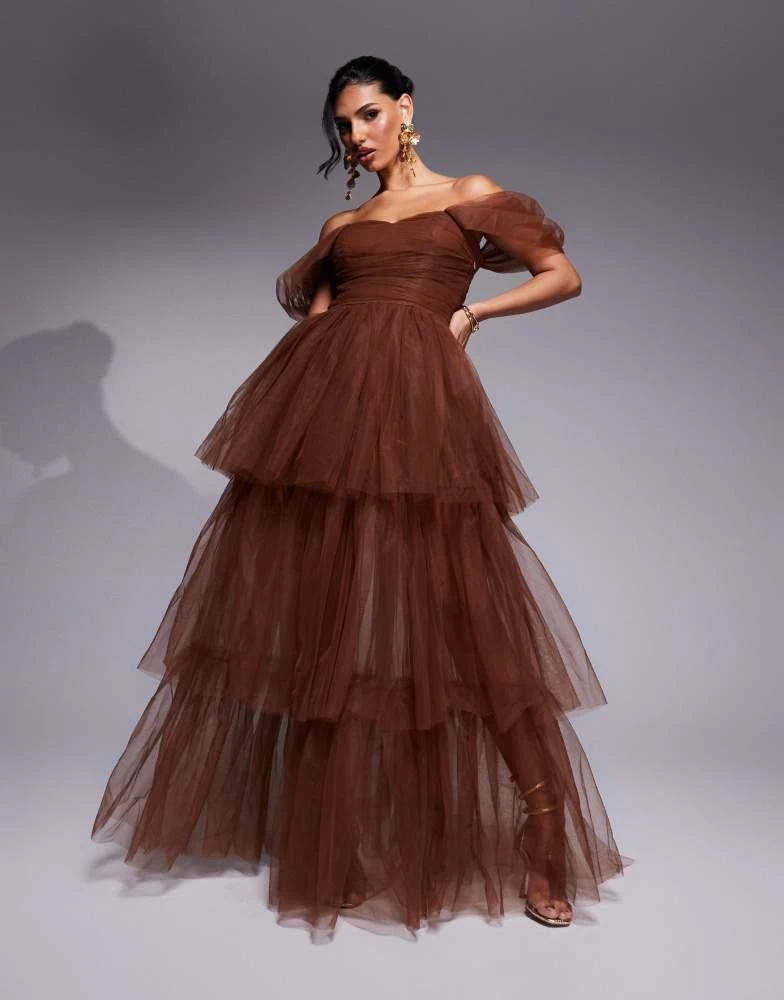 boho lace tulle dress Valerie Wedding Dress