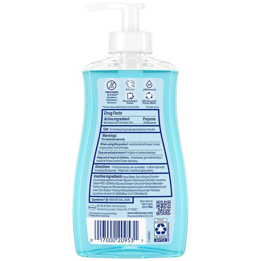Dial Complete Antibacterial Liquid Hand Soap Spring Water 2