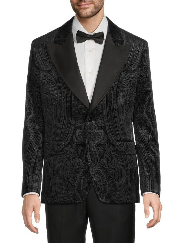 ETRO ​Paisley Velvet Dinner Jacket 1