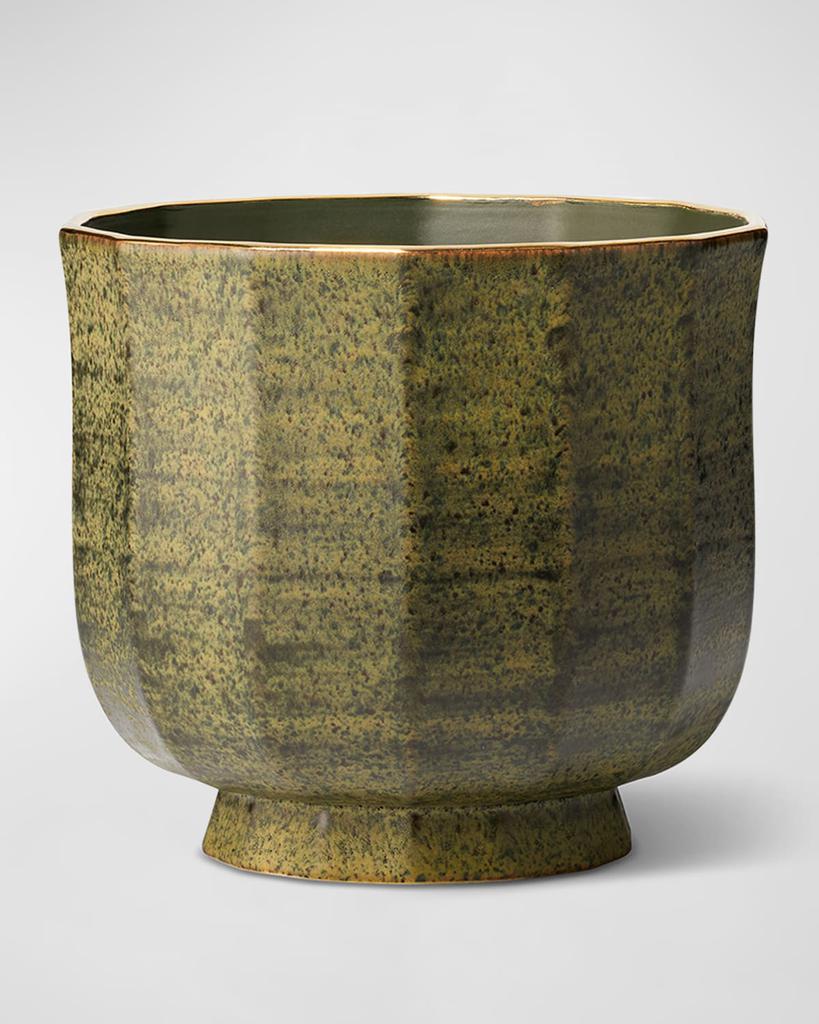 AERIN Delmara Cedar Cachepot, 7"