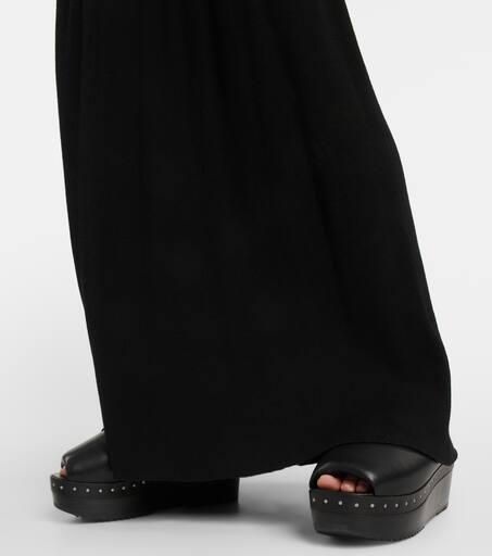 【関税＆送料込み】Rick Owens Black Padded Sandals With Pla Rick Owens Granolas Padded Slides | Black | FARFETCH