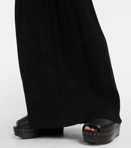 Rick Owens Padded leather platform sandals 4