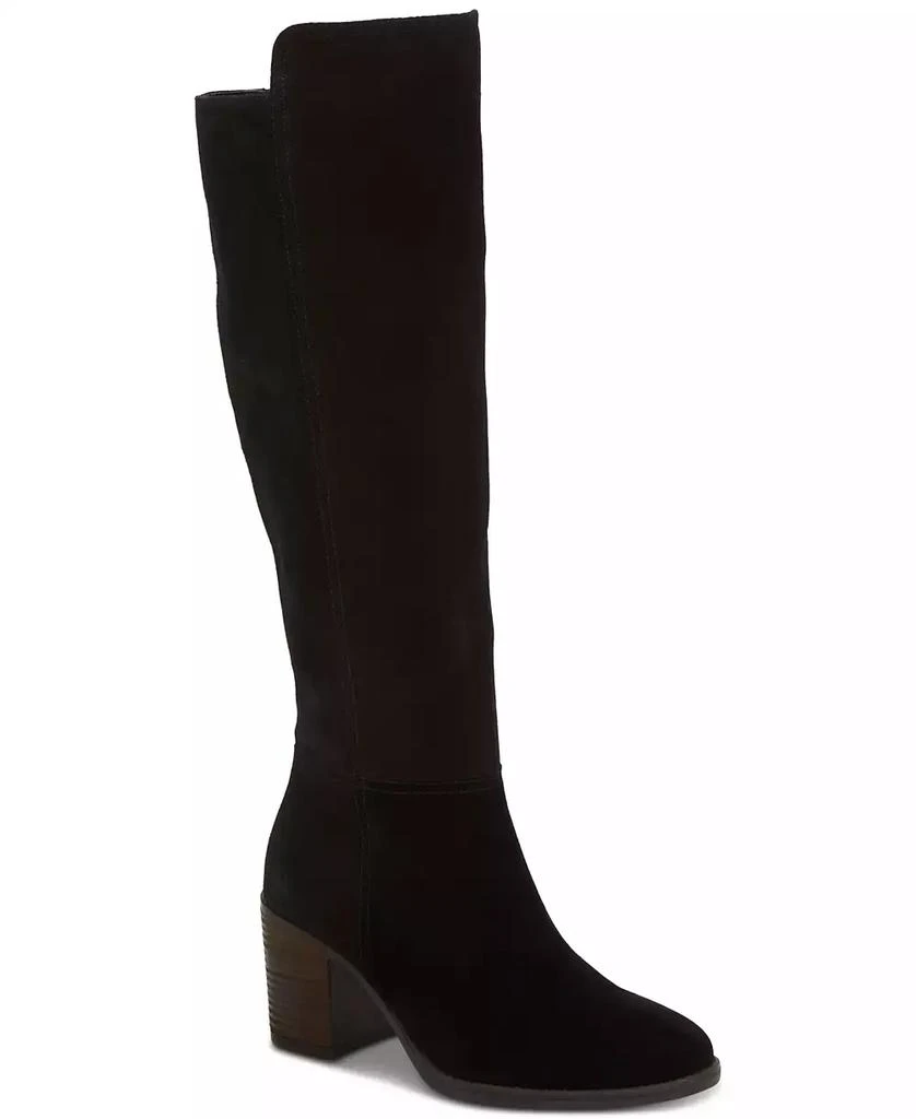 Lucky Brand Women's Bonnay Knee-High Wide Calf Dress Boots 1