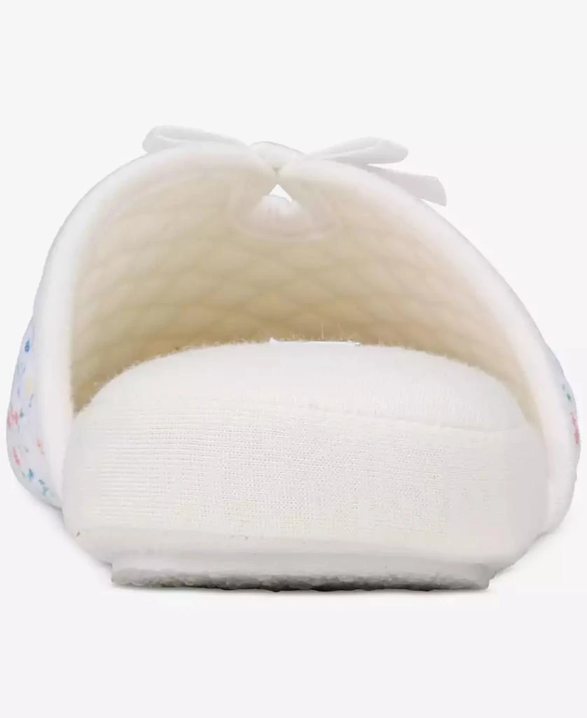 Charter Club Women's Leafy Floral Quilted Slippers, Exclusively at Macy's 4