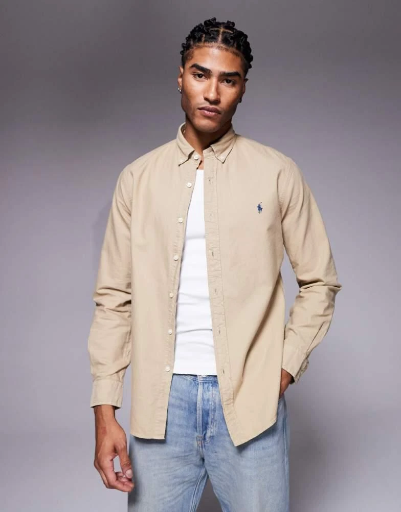 slim fit dress slacks Polo Ralph Lauren Casual slim-fit shirt 