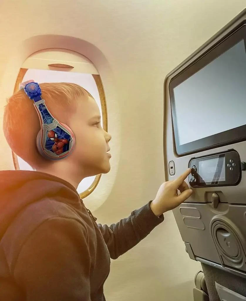 eKids Spiderman Bluetooth Wireless Kids Headphones 4