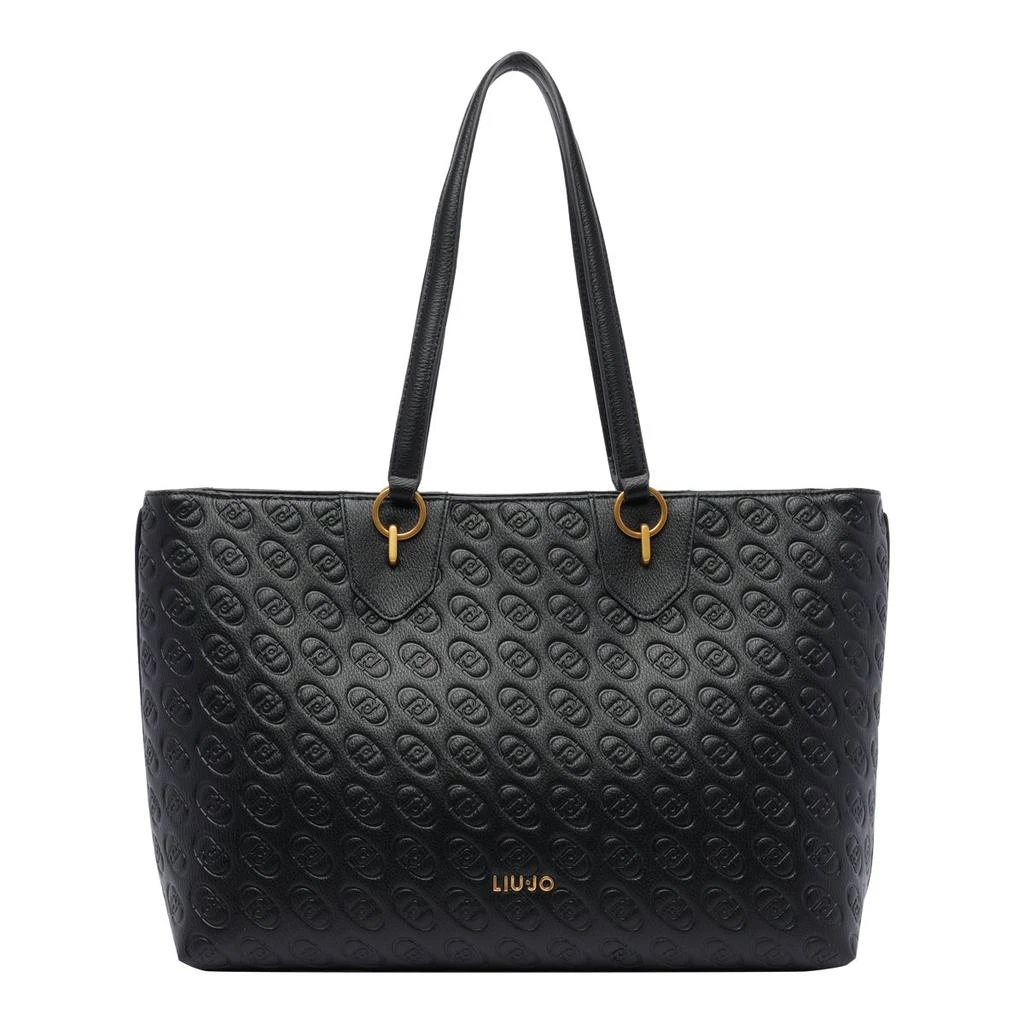 LIU •JO Liu Jo Logo Embossed Tote Bag 1