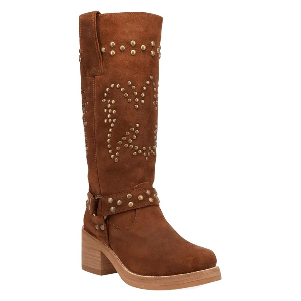Dingo Troubadour Studded Round Toe Pull On Boots 2