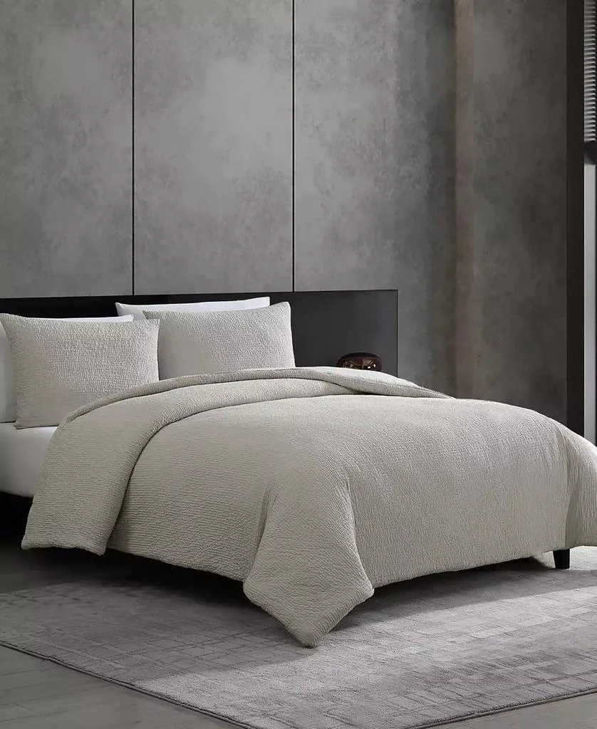 Vera Wang Puckered Texture 3-Pc. Comforter Set 2