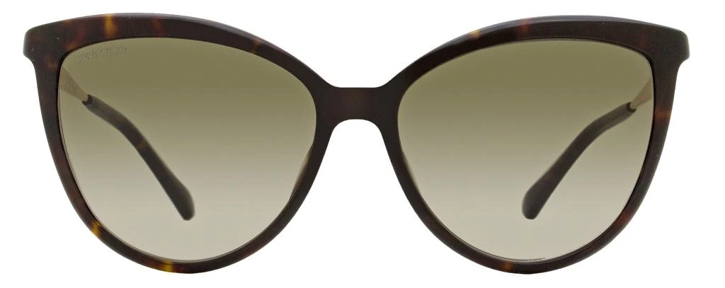 Jimmy Choo Women's Cat Eye Sunglasses Belinda 086HA Havana/Gold 56mm 2