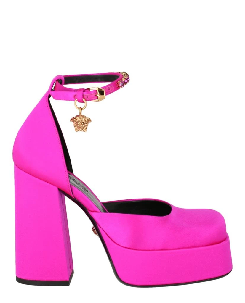 Versace Medusa Aevitas Satin Pumps 1