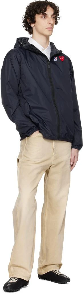 Comme des Garcons Navy K-Way Edition Full Zip Jacket 4
