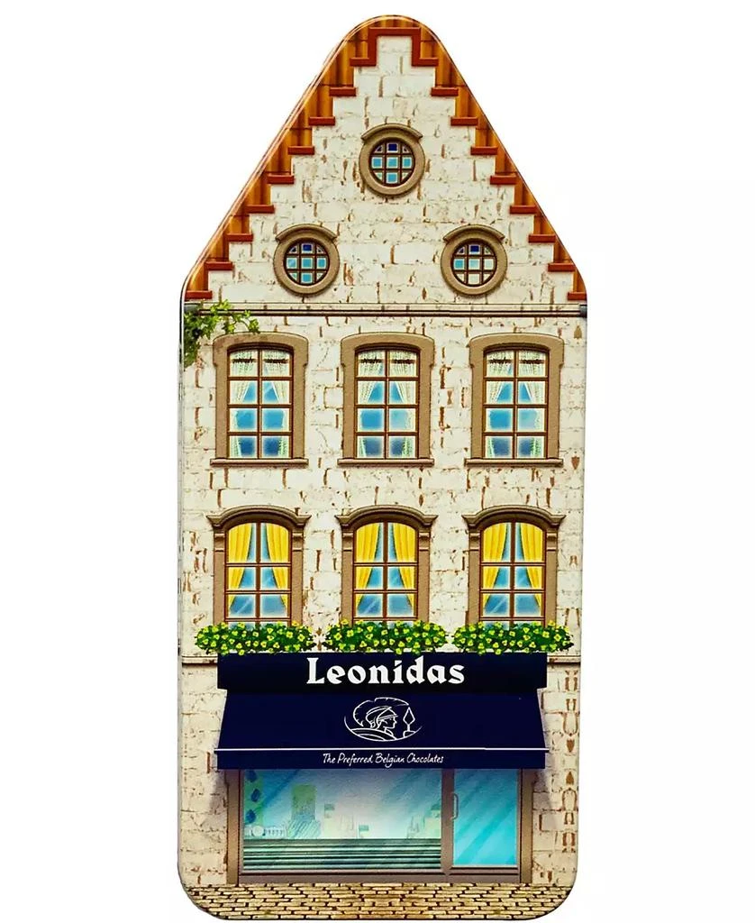 Leonidas Chocolate Belgian Tin House, 1 lbs 3