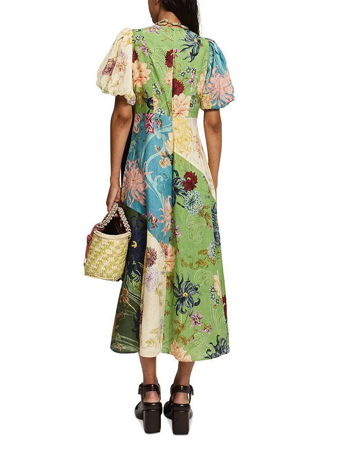 ALÉMAIS Avery Spliced Midi Dress 3