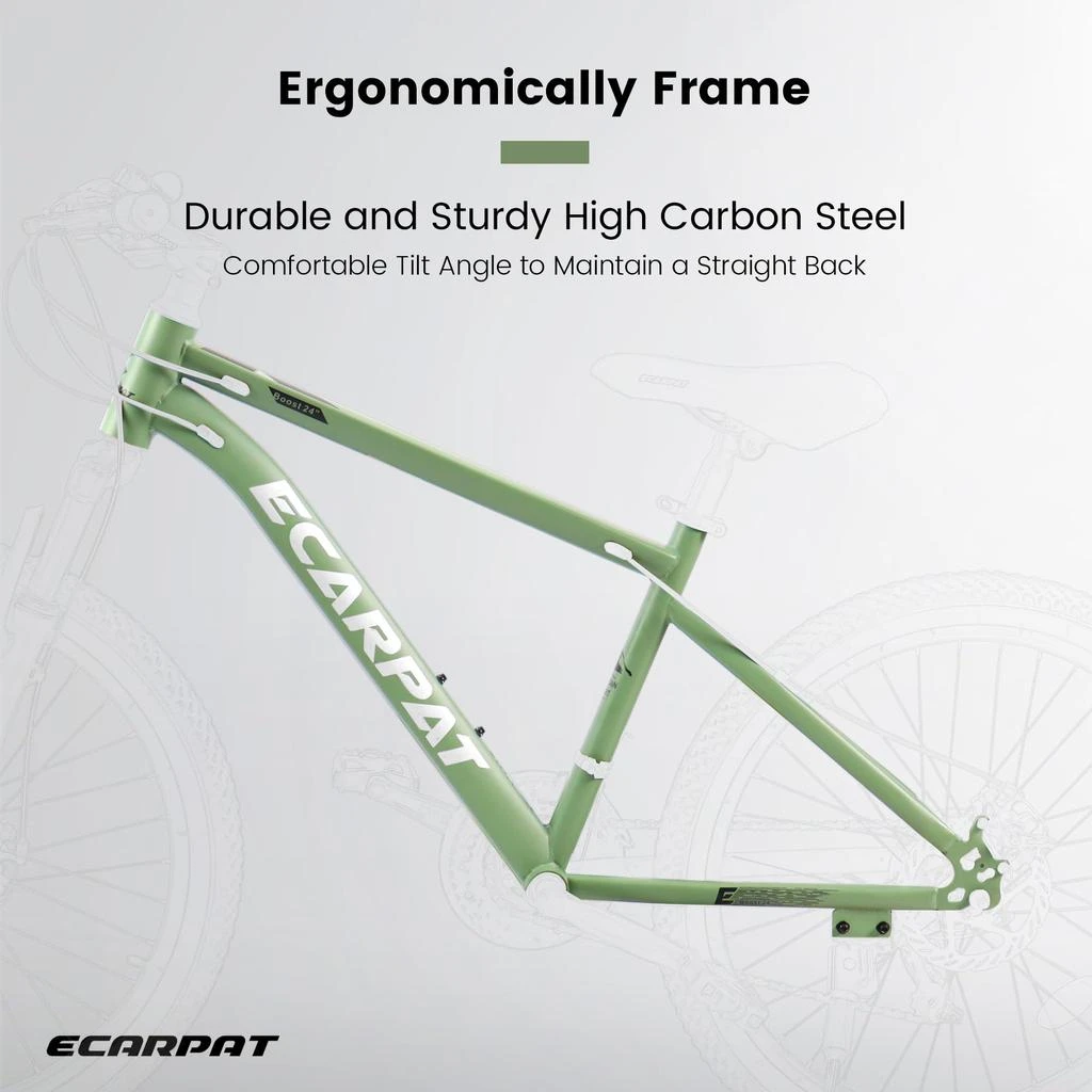 Streamdale Furniture Streamdale 27.5" Mountain Bike with 21-speeds, Disc Brakes & Thumb Shifter 4