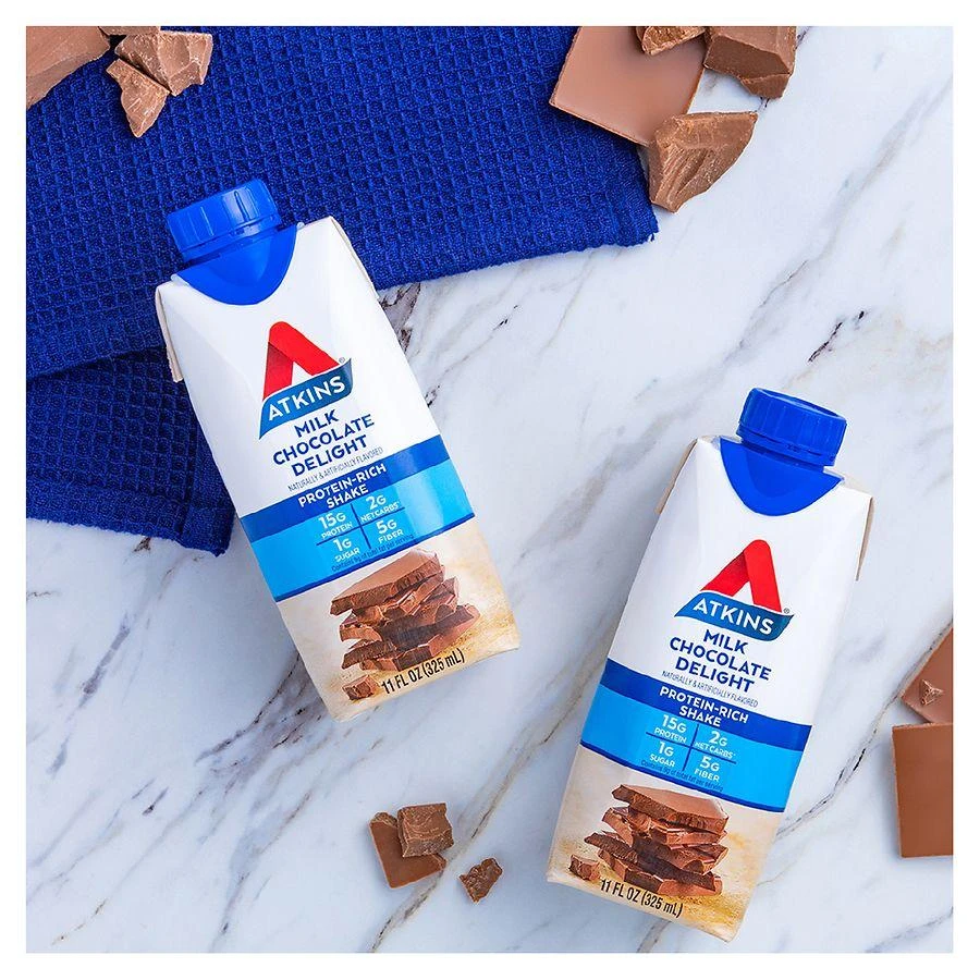 Atkins Shakes Milk Chocolate Delight 5