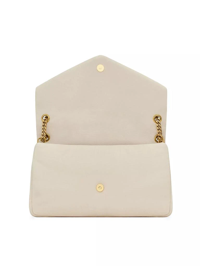 Yves Saint Laurent Calypso Large Bag in Grained Lambskin 3