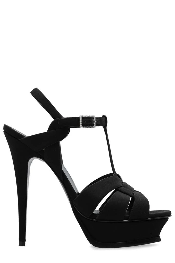 Yves Saint Laurent Saint Laurent Tribute Embellished Platform Sandals 1