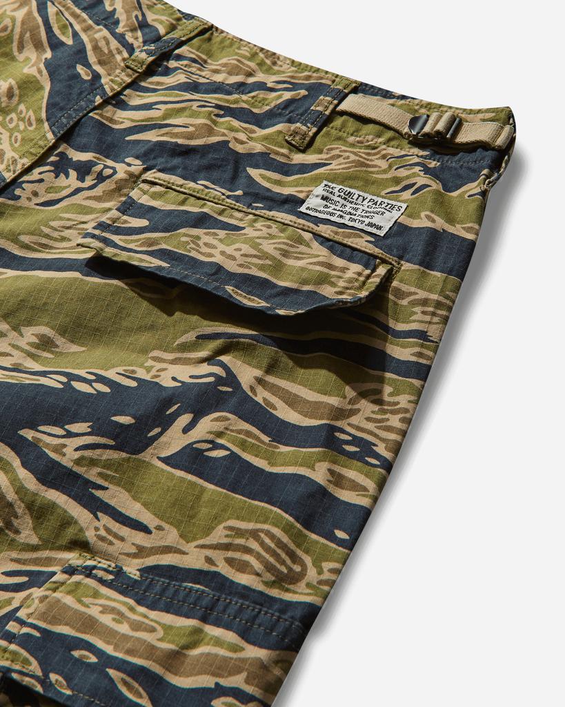 Men's Tiger Camo 6 Pocket Trousers Olive – On Sale Now with Up to