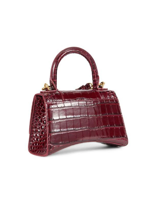 Balenciaga Embossed Leather Two Way Satchel 4
