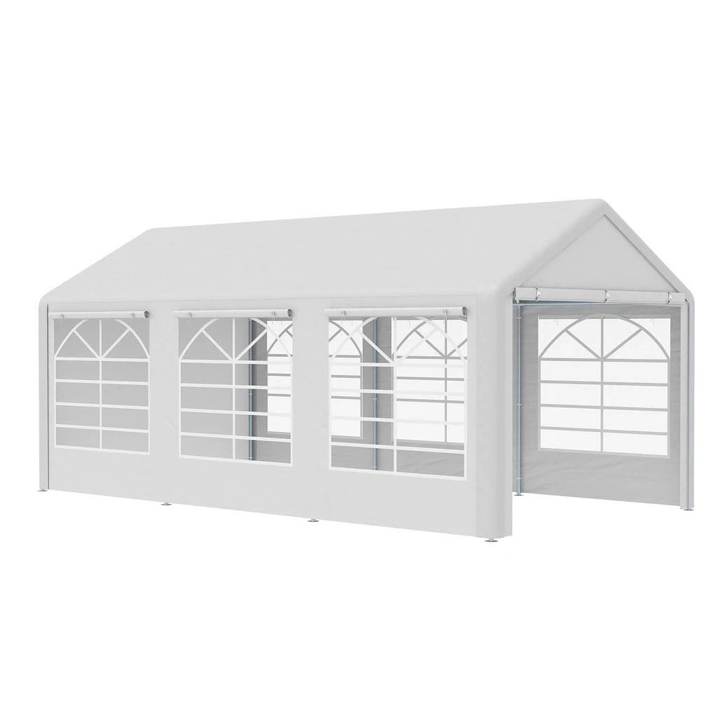 Hivvago Heavy-Duty 10
x 20
Canopy for Weddings
BBQ