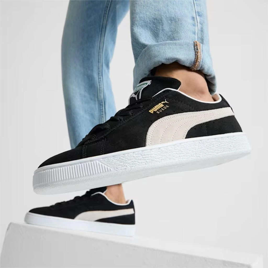 Puma Suede Classic XXI  Black- White  374915-01 Men's 2