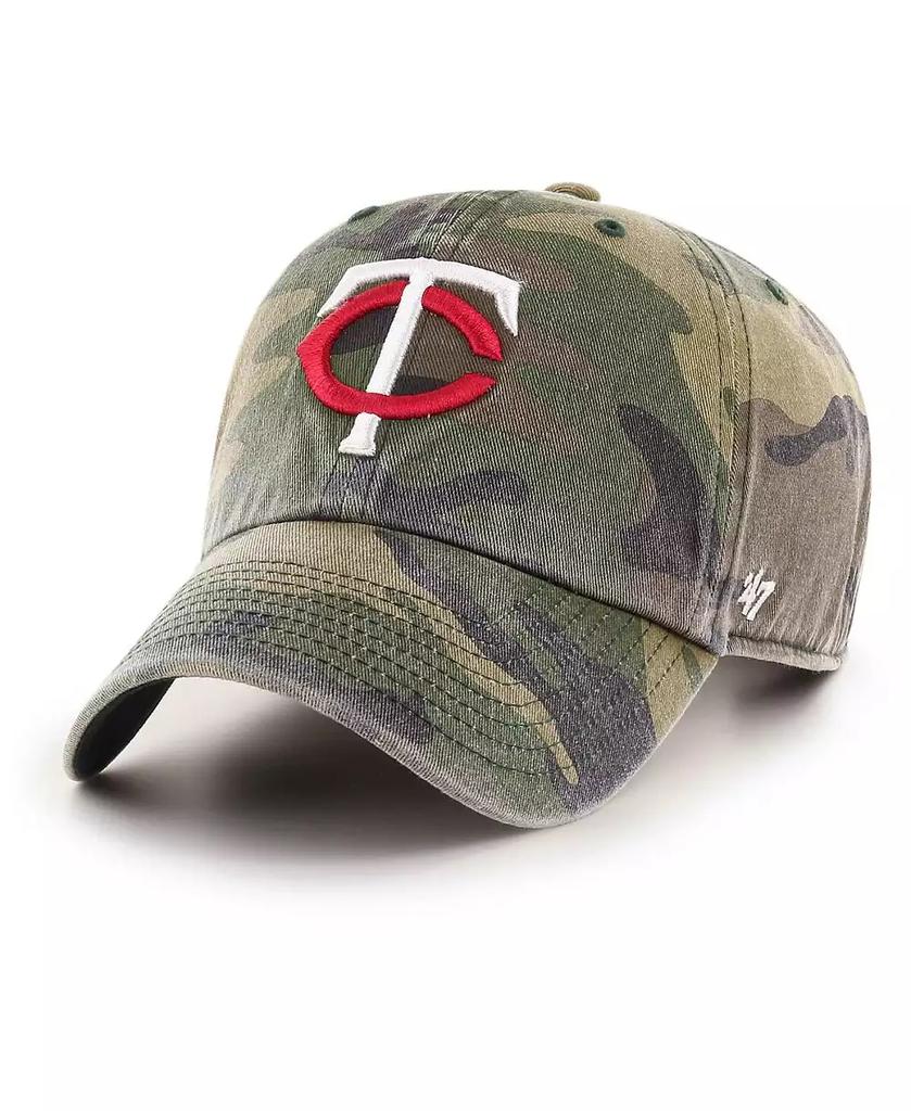 47 Brand Men's '47 Camo Minnesota Twins Clean Up Adjustable Hat