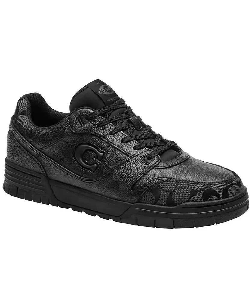 Coach Men's Signature Coated Canvas Lace-Up Shoes