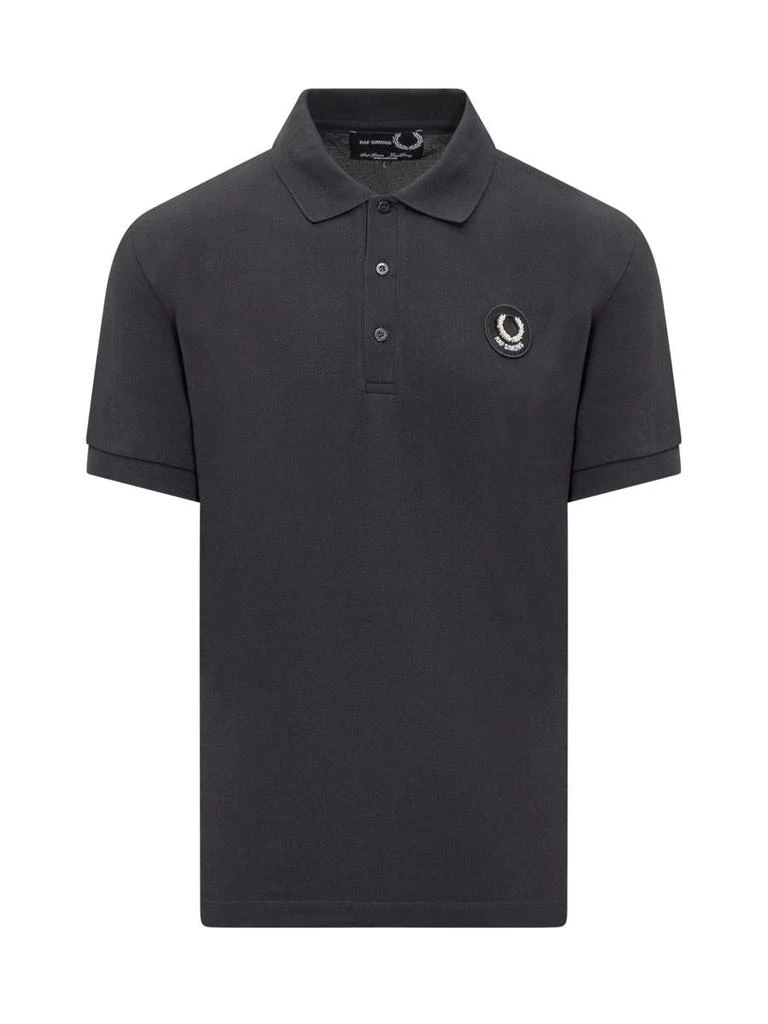 Fred Perry Fred Perry X Raf Simons Slim Polo With Logo 1
