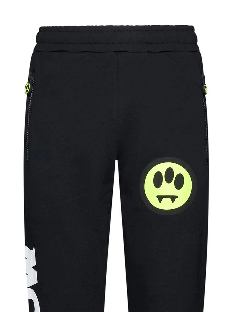 BARROW Barrow Smiley Face Printed Straight Leg Track Pants 3
