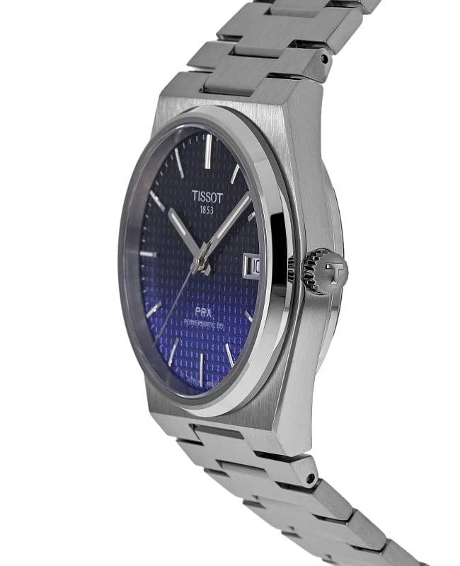 Tissot Tissot PRX Powermatic 80 40mm Automatic Blue Dial Steel Men's Watch T137.407.11.051.01 3