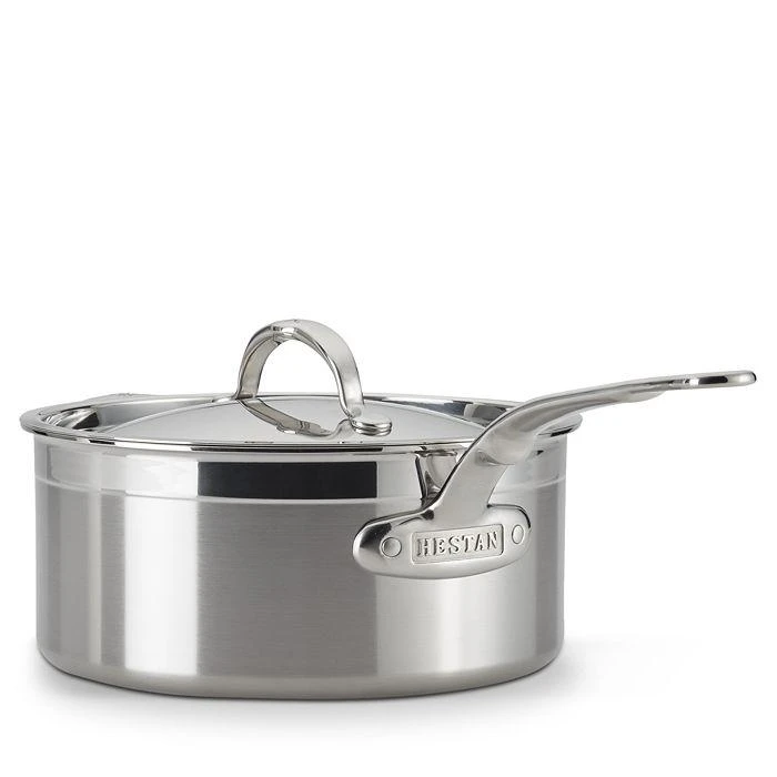 Hestan ProBond® Forged 4-Quart Professional Clad Stainless Steel Saucepan with Lid