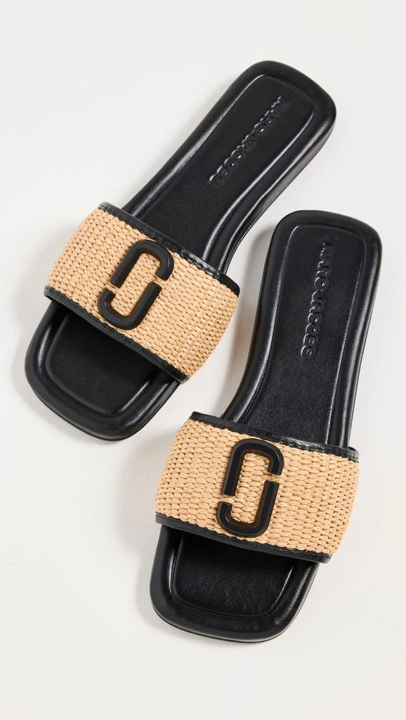 Marc Jacobs The J Marc Raffia Sandals 1