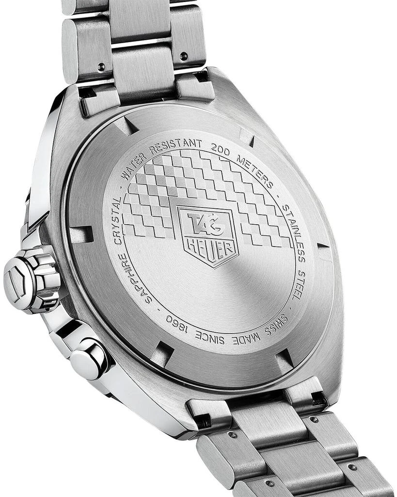 TAG Heuer Formula 1 Quartz Men's Black Steel Alarm Watch, 41mm 4
