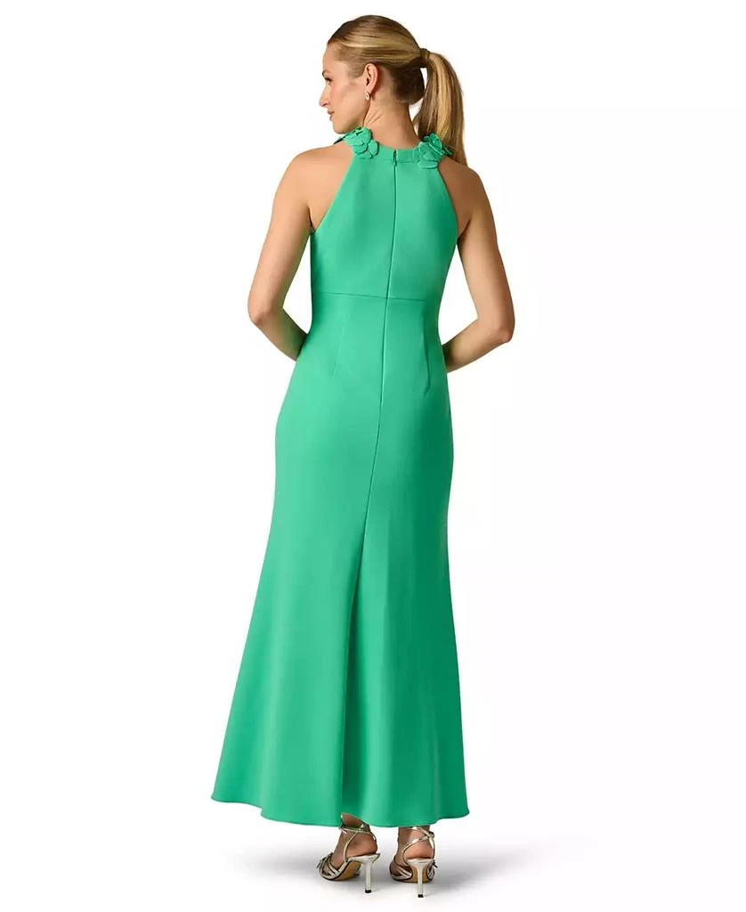 sachin and babi light blue dress V Neck Prom Dress With Patterned Beading And Side Cutouts main image 0