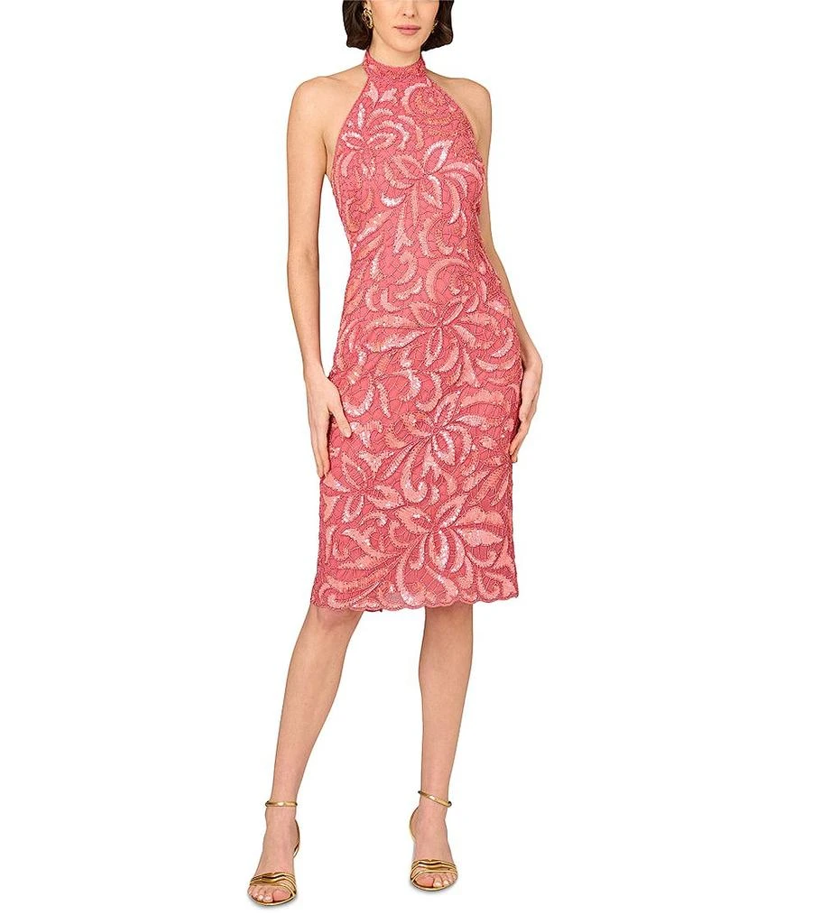 Aidan Mattox Beaded Dress 3