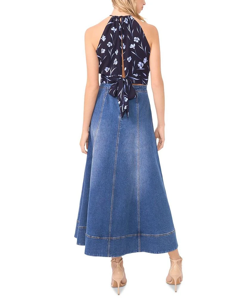 1. State Tie Back Halter Top 4