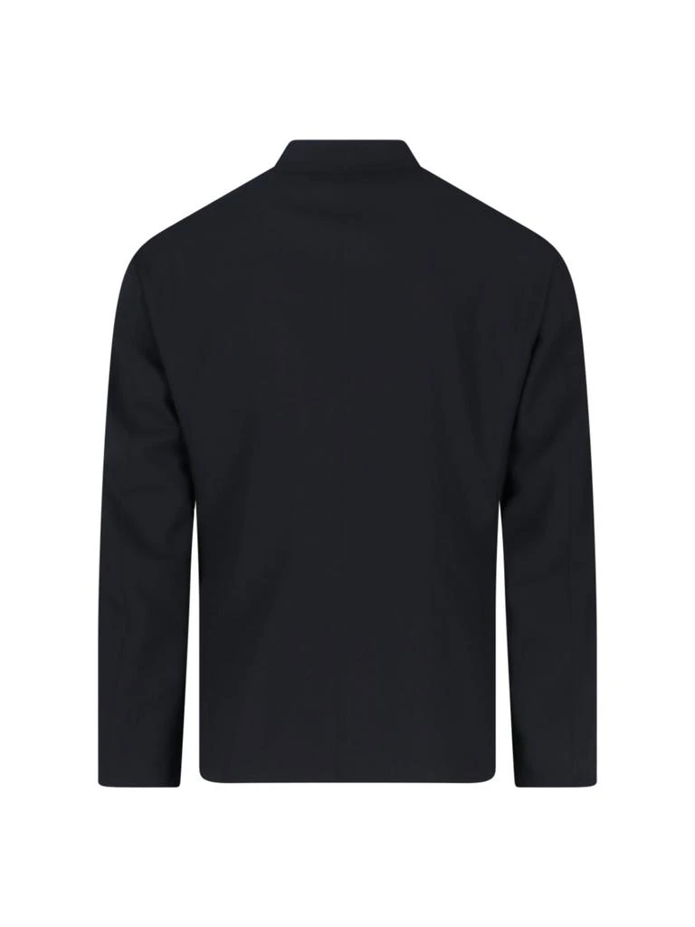 Giorgio Armani Single-Breasted Blazer – Black 2