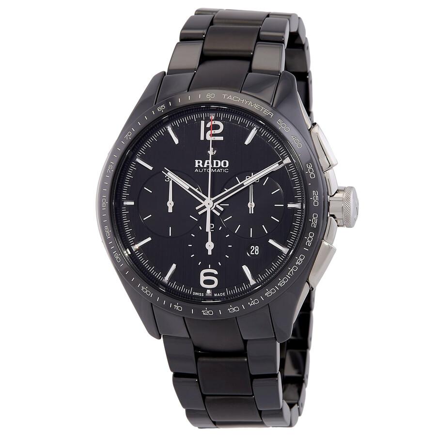 Rado Hyperchrome Chronograph Automatic Black Dial Men's Watch R32121152