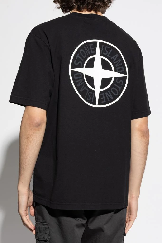 Stone Island T-shirt with logo 4