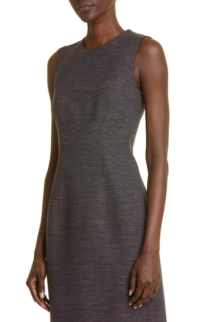 Lafayette 148 New York Harpson Sleeveless Wool Blend Sheath Dress 4