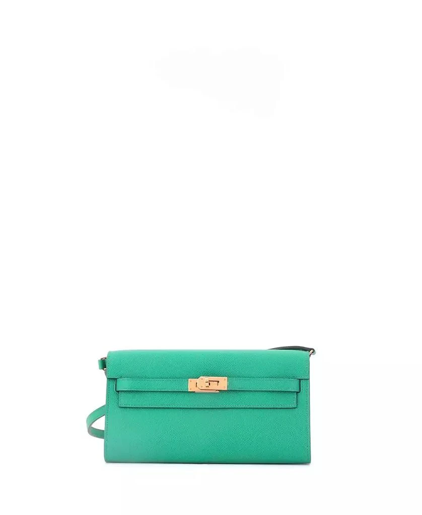 Pre-Owned HERMÉS Kelly To Go Wallet Verso Epsom