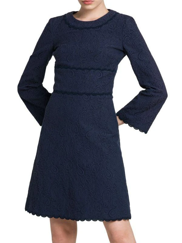 ETRO Paisley-Embroidered Cotton-Blend Dress 3